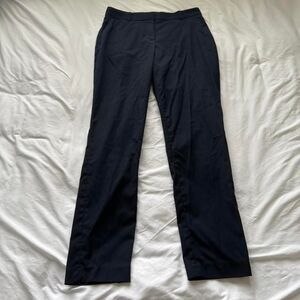 dark navy blue (almost black) straight‎ leg dress pants